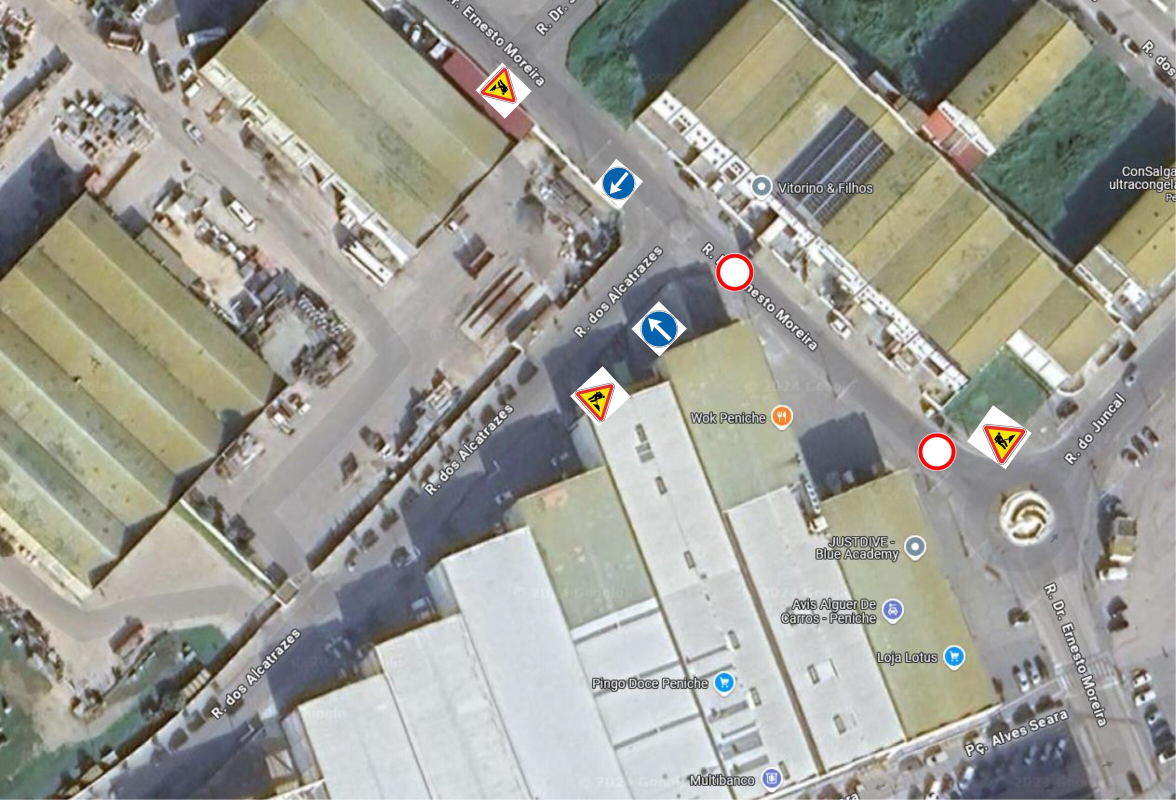 SMAS – Corte de Trânsito na Rua Dr. Ernesto Moreira – Freguesia de Peniche